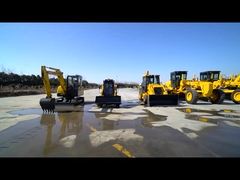 SINOMACH उत्खनन मशीन 255F 36.8KW 0.7 टन 0.4 M3 बाल्टी क्षमता मिनी स्किड स्टीयर लोडर