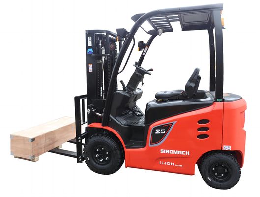 CPCD25 40KW 2.5 T डीजल फोर्कलिफ्ट ट्रक 1650 मिमी व्हील बेस 40kw 2650rpm