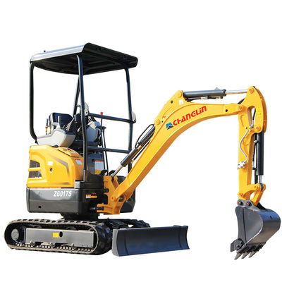 ZG017S Yanmar मिनी खुदाई मशीन विशाल ड्राइविंग स्थान के साथ एर्गोनोमिक डिजाइन